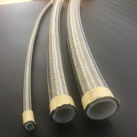 Steel braided ptfe smooth bore tubing