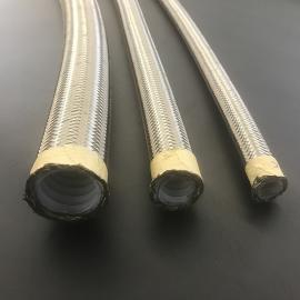 Steel braid PTFE Corrugated Tubing